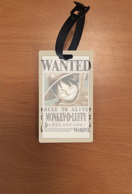 Portaindirizzo Wanted Luffy Pirate 