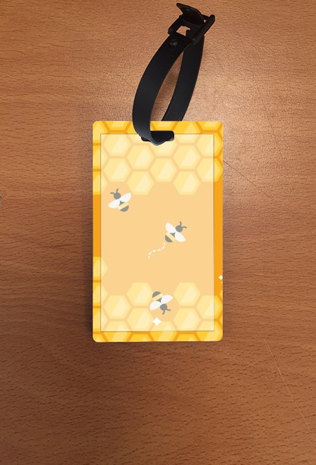 Portaindirizzo Yellow hive with bees 