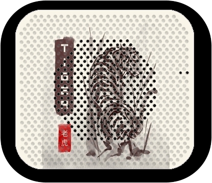 altoparlante Tiger Japan Watercolor Art 