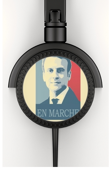 Cuffie Macron Propaganda En marche la France 