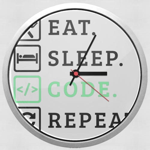 Orologio Eat Sleep Code Repeat 