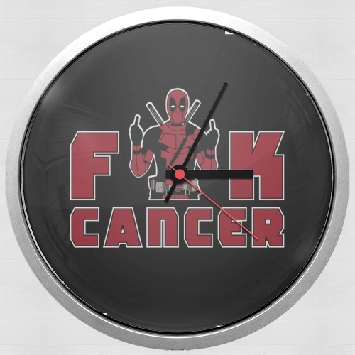 Orologio Fuck Cancer With Deadpool 