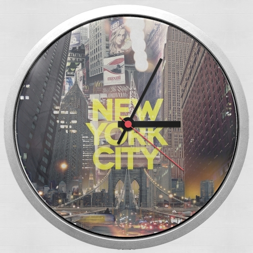 Orologio New York City II [yellow] 