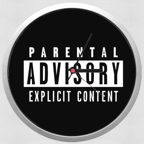 Orologio Parental Advisory Explicit Content 