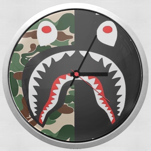 Orologio Shark Bape Camo Military Bicolor 