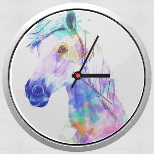 Orologio watercolor horse 