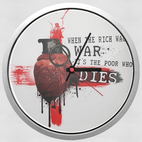 Orologio When The Rich Wages War 