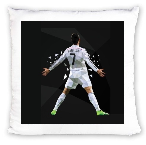 cuscino Cristiano Ronaldo Celebration Piouuu GOAL Abstract ART 