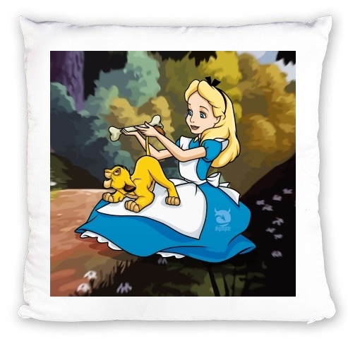 cuscino Disney Hangover Alice and Simba 