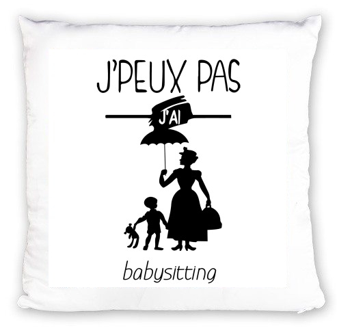 cuscino Je peux pas jai babystting comme Marry Popins 