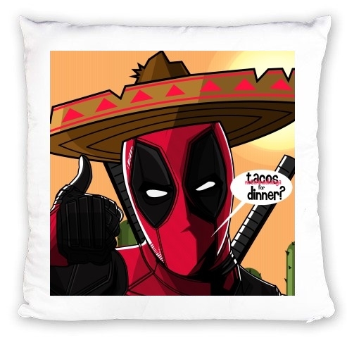 cuscino Mexican Deadpool 