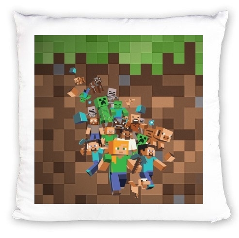 cuscino Minecraft Creeper Forest 