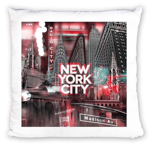 cuscino New York City II [red] 