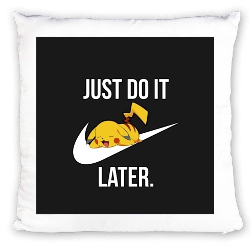 cuscino Nike Parody Just Do it Later X Pikachu 