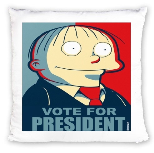 cuscino ralph wiggum vote for president 