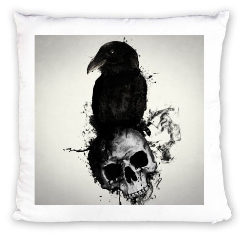 cuscino Raven and Skull 
