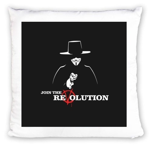 cuscino V For Vendetta Join the revolution 