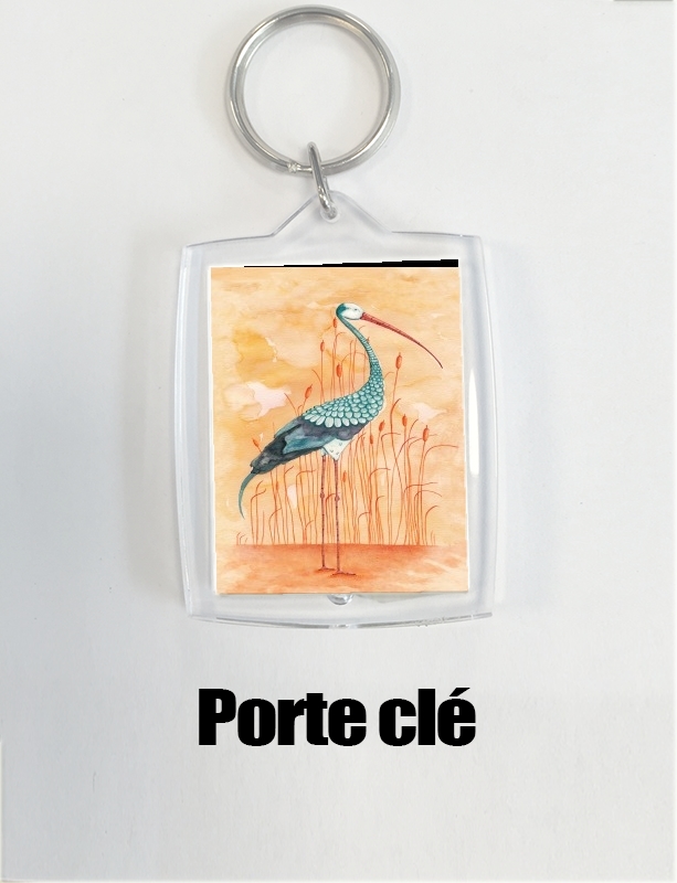 Portachiavi An Exotic Crane 