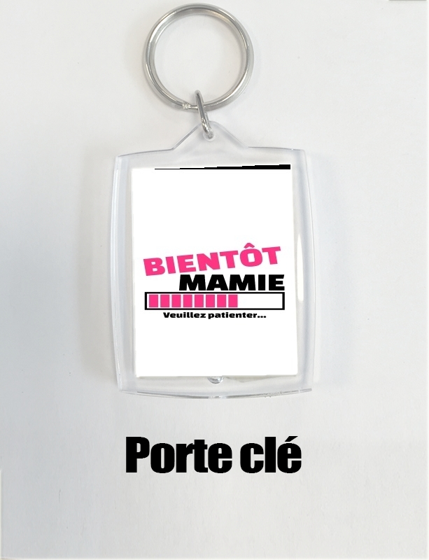 Portachiavi Bientot Mamie Cadeau annonce naissance 