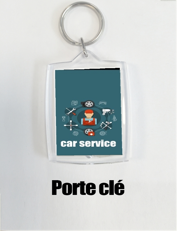 Portachiavi Car Service Logo 
