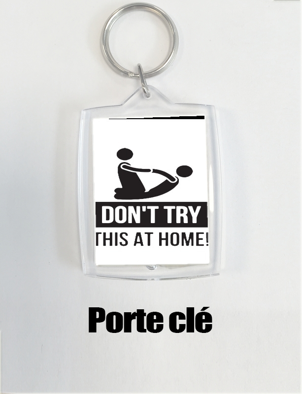 Portachiavi dont try it at home physiotherapist gift massage 