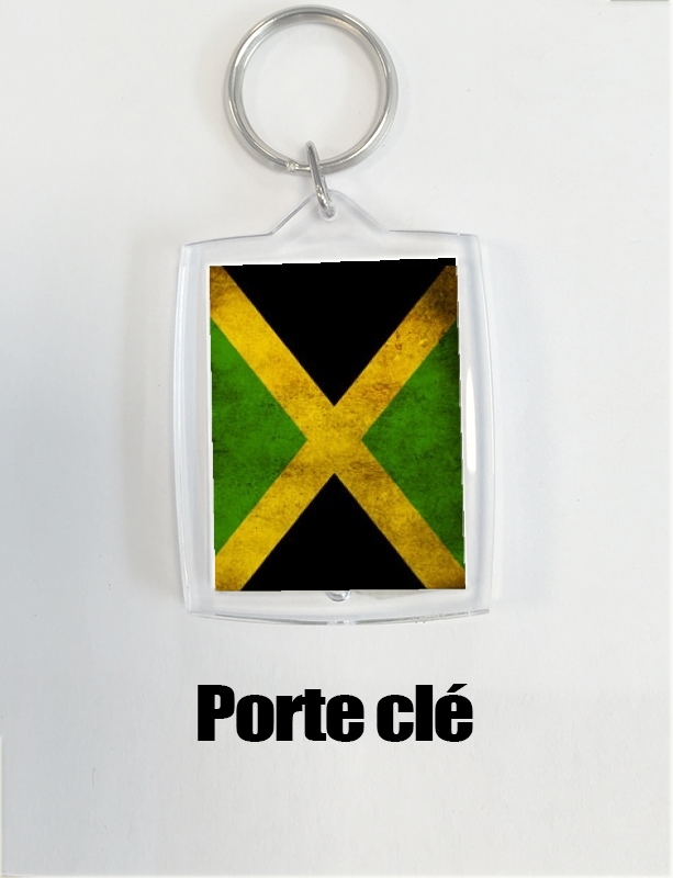 Portachiavi Bandiera Vintage Giamaica 