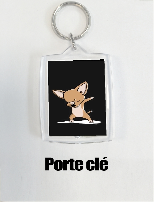 Portachiavi Funny Dabbing Chihuahua 