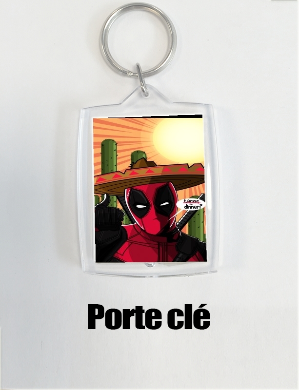 Portachiavi Mexican Deadpool 
