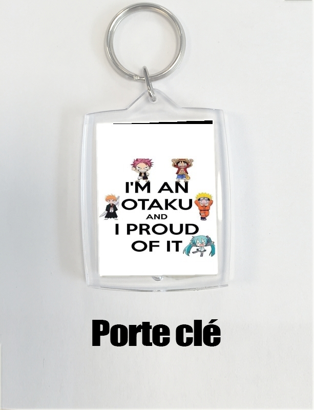 Portachiavi Otaku and proud 