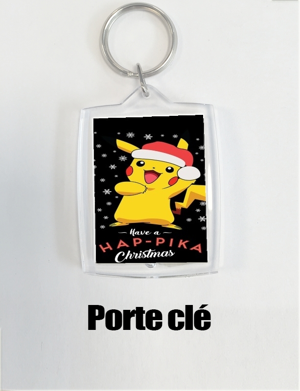 Portachiavi Pikachu have a Happyka Christmas 