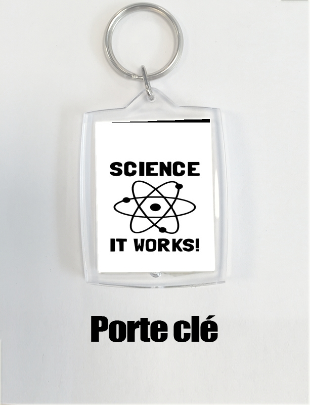 Portachiavi Science it works 