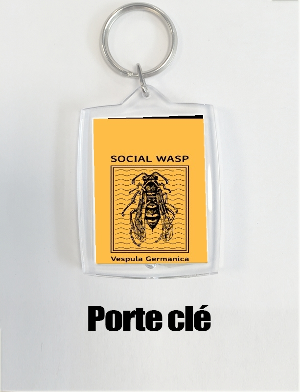 Portachiavi Social Wasp Vespula Germanica 