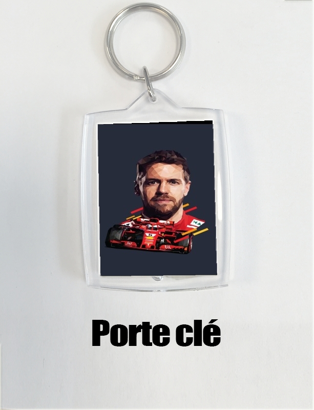 Portachiavi Vettel Formula One Driver 