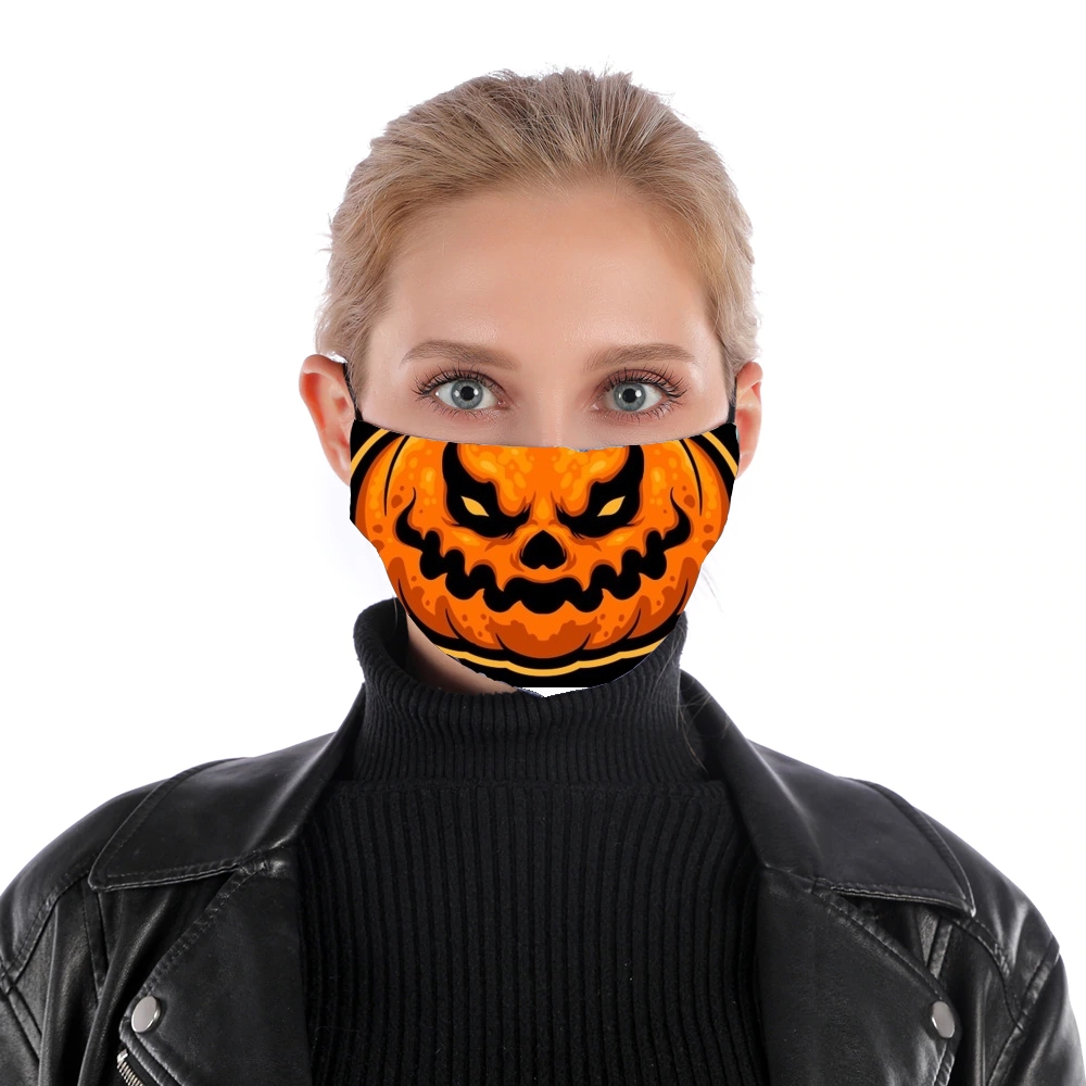 Maschera Scary Halloween Pumpkin 