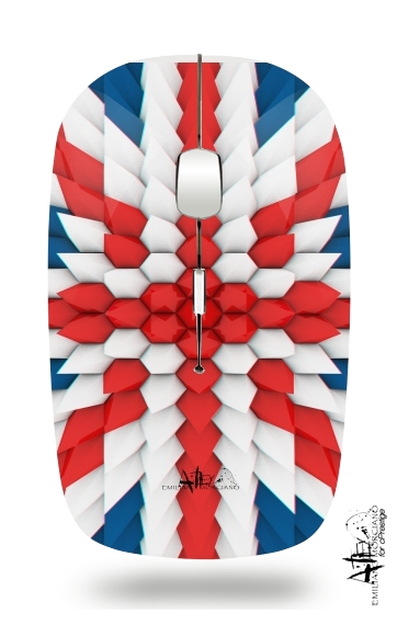 Mouse 3D Poly Union Jack London flag 