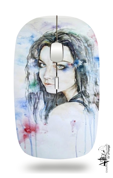 Mouse Amy Lee Evanescence watercolor art 