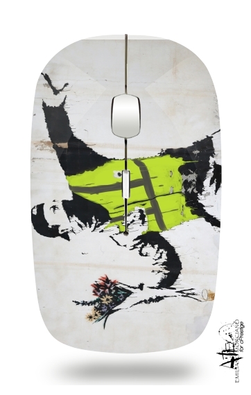 Mouse Bansky Yellow Vests 
