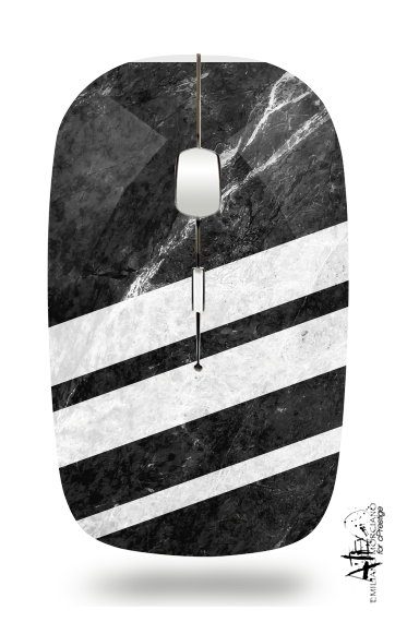 Mouse Black Striped Marble 
