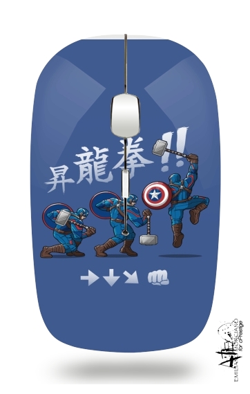 Mouse Captain America - Thor Hammer 