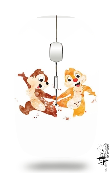 Mouse Chip And Dale Watercolor 