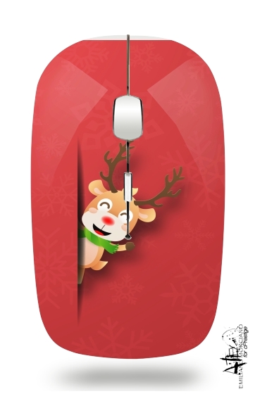 Mouse Christmas Reindeer 