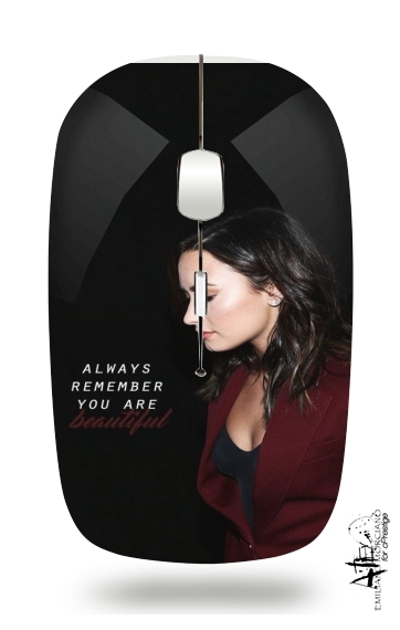Mouse Demi Lovato Always remember you are beautiful 