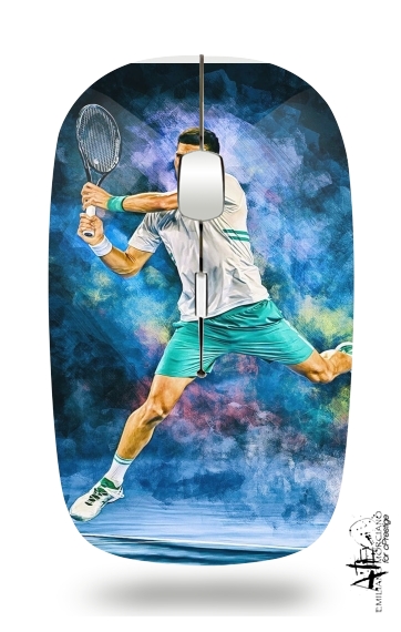 Mouse Djokovic Painting art 