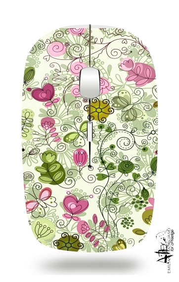 Mouse doodle flowers 