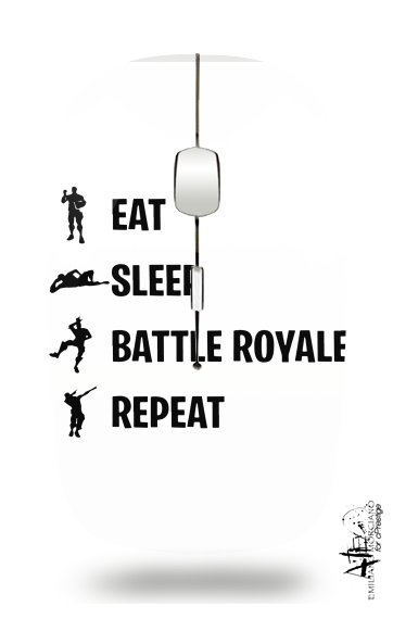 Mouse Eat Sleep Battle Royale Repeat 