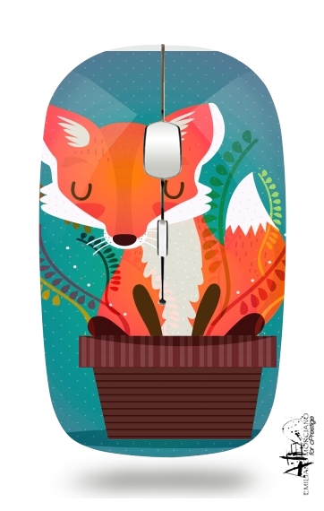 Mouse Fox in the pot 