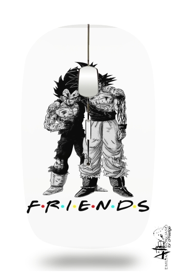 Goku X Vegeta as Friends