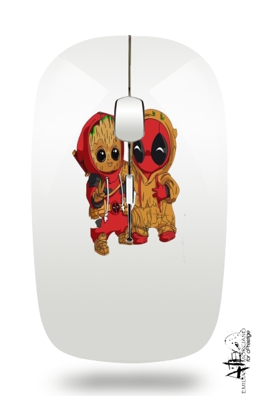 Mouse Groot x Deadpool 