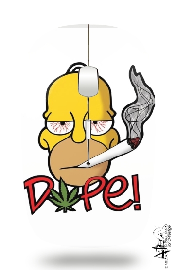 Mouse Homer Dope Weed Smoking Cannabis 
