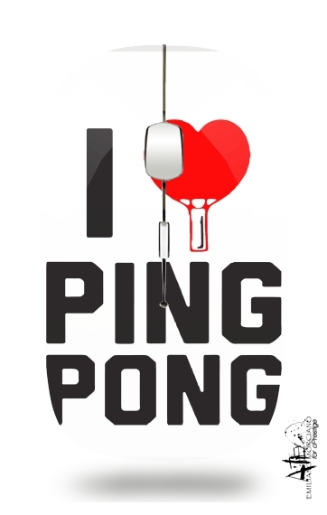 Mouse I love Ping Pong 
